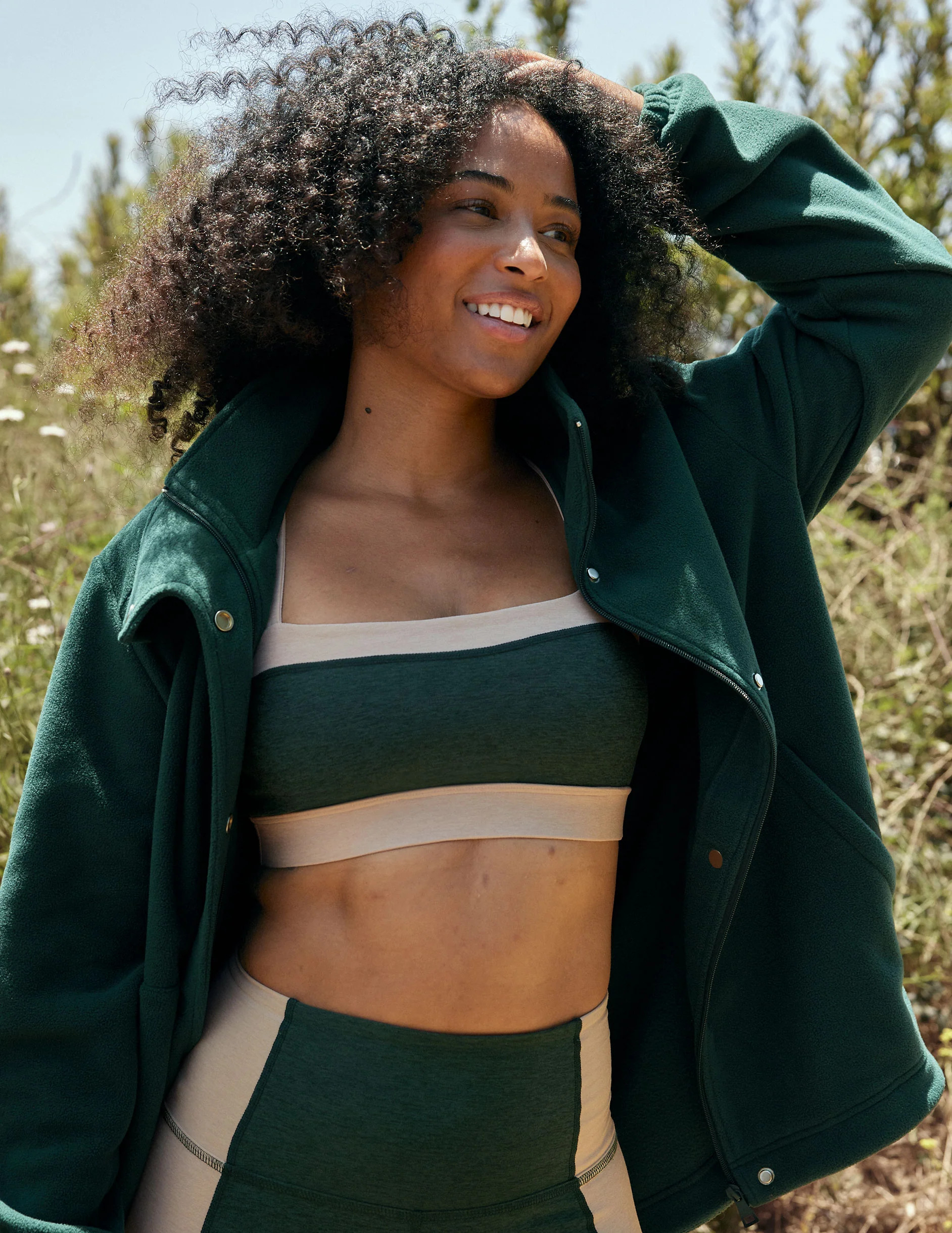 Spacedye Horizon Colorblock Bra | Beyond Yoga | Beyond Yoga