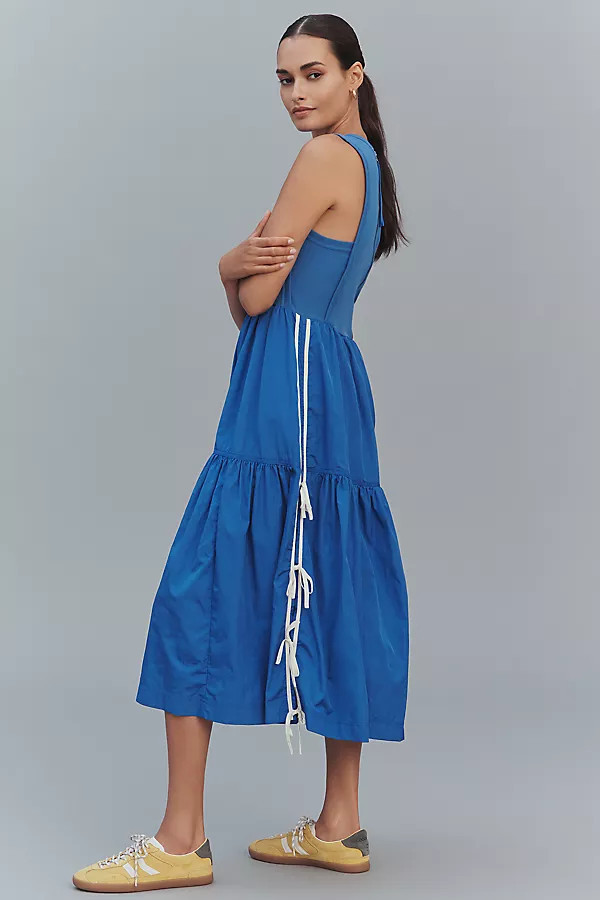 Daily Practice Bowline Sleeveless Midi Dress | Anthropologie (US)
