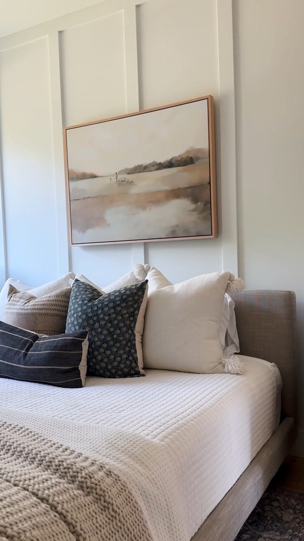 Our guest room is finally complete, and I couldn’t be happier with how this artwork…