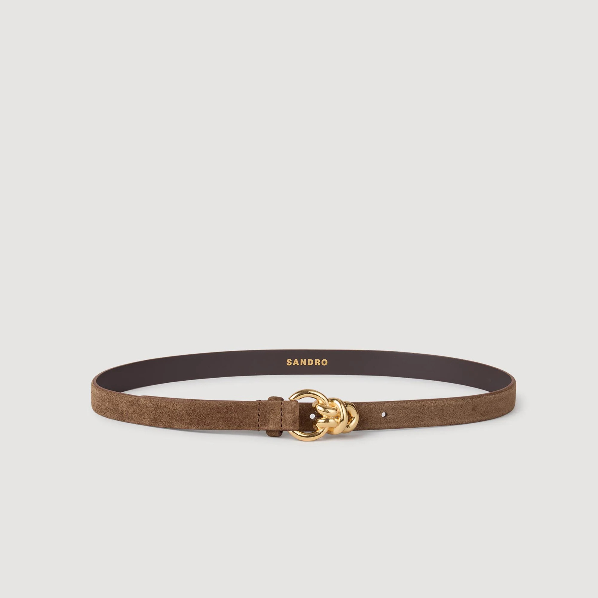 Suede leather belt | Sandro US | Sandro-Paris US