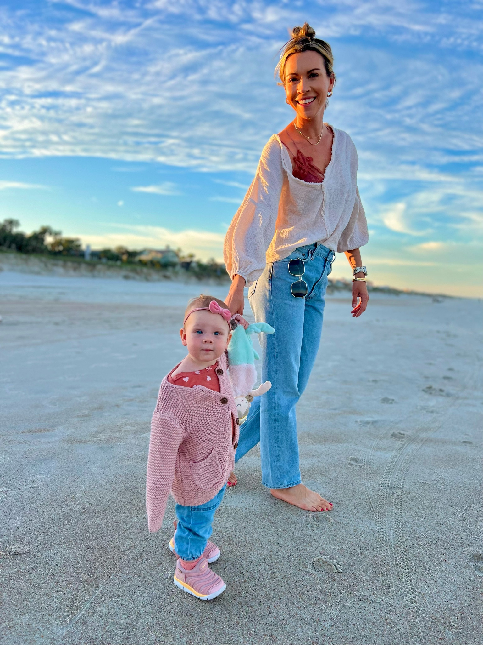 Beach walks! 😇#baby #toddler #beach #jeans #sunglasses #ocean #spring #springoutfit #vacationoutfit #vacayoutfit

#LTKfamily #LTKbaby