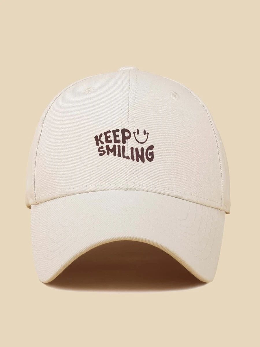 Slogan Graphic Baseball Cap SKU: sc2302077054105860(5 Reviews)$3.70Make 4 payments of $0.92 $3.52... | SHEIN