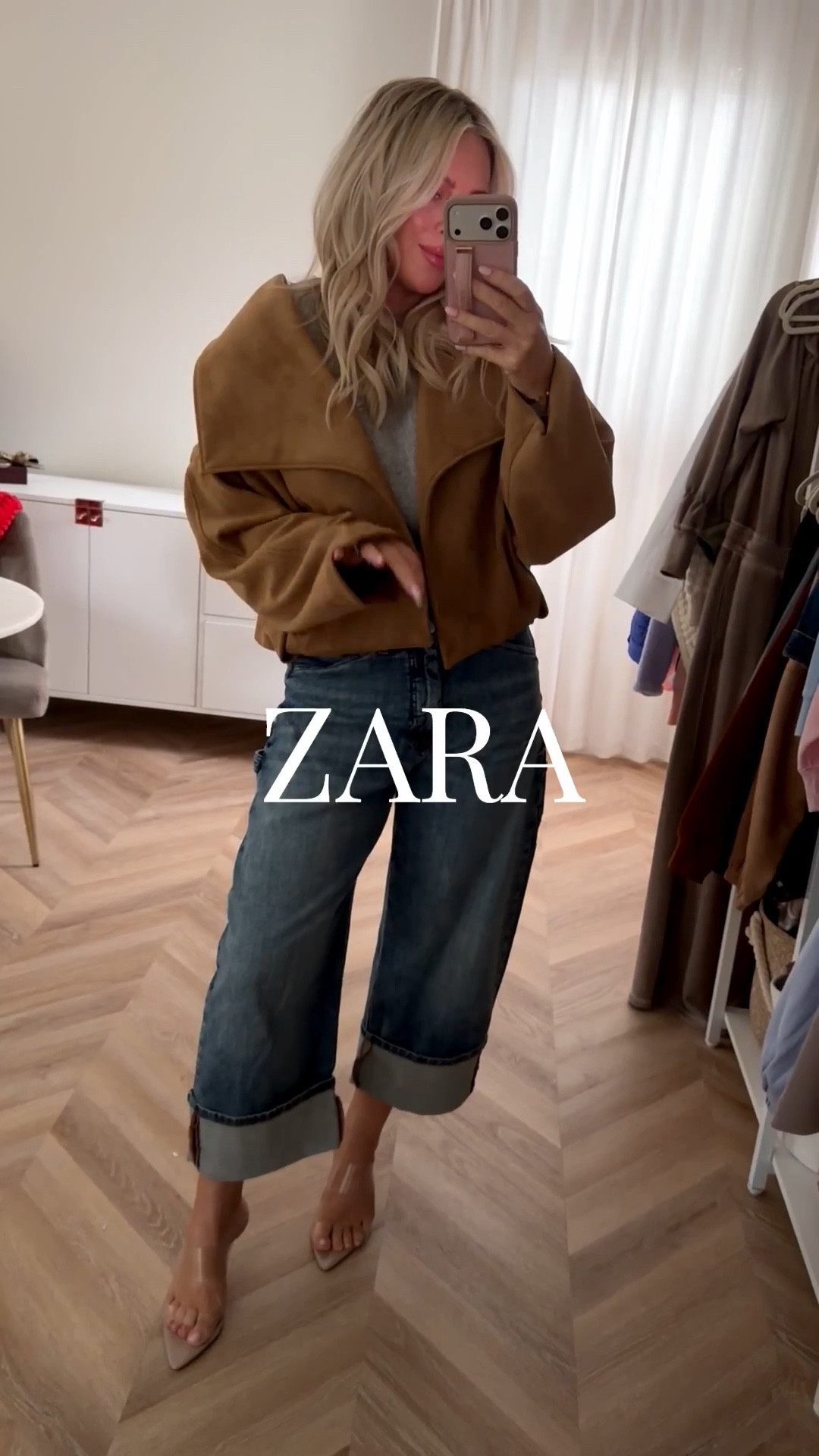 The cutest under 100 jacket ever! So soft and loving this style so much! I’m in small.
Jeans size up one. Can wrap this jacket with any belt too! Adorable! 🔥💯

OOTD. Spring outfits. Jacket. Heels. 

#LTKSeasonal #LTKootd #LTKOver40