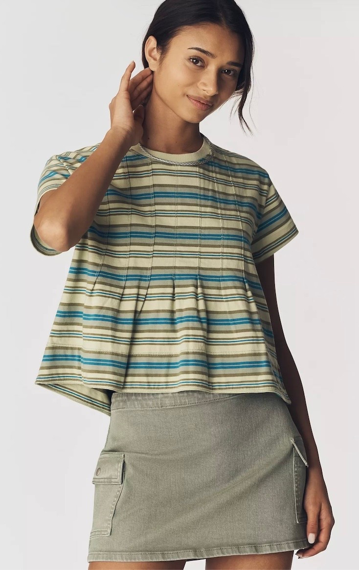 How stinkin cute is this tee?  I wear XS  

#LTKOver40