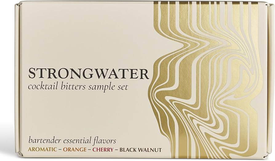 Strongwater Cocktail Bitters Sampler Set - Cocktail Bitters Set Makes 32 Cocktails - Bitters Gift... | Amazon (US)
