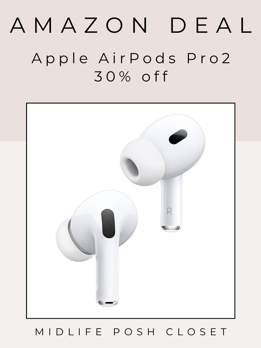 Apple Air Pods Pro 2 are on sale! These make a good gift for young adults, teens, and tweens  

#LTKSaleAlert #LTKHoliday #LTKGiftGuide
