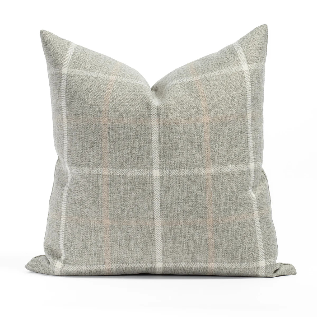 Camden Plaid 20x20 Pillow, Flagstone | Tonic Living