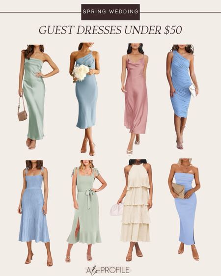 Amazon Spring Wedding Guest Dresses // spring wedding, wedding guest dress, wedding guest dresses, Amazon dresses, Amazon finds, Amazon fashion, Amazon wedding guest dresses, dresses under $50