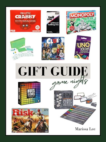 Fun family gift ideas or board games to play at your next game night! 

#LTKHoliday #LTKfamily #LTKGiftGuide
