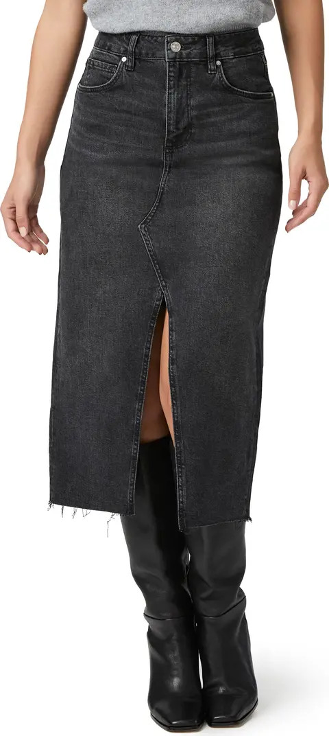 PAIGE Meadow Denim Midi Skirt | Nordstromrack | Nordstrom Rack