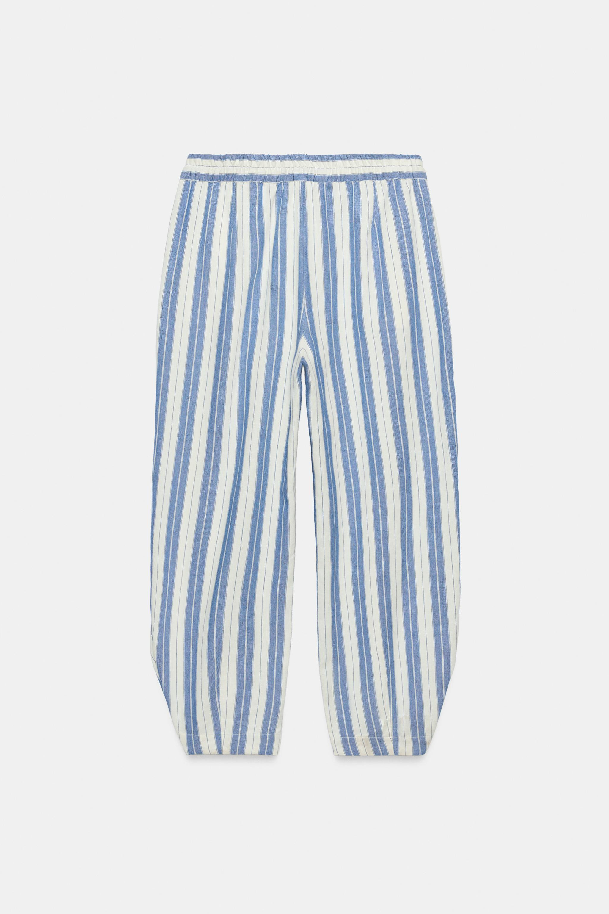 ZW COLLECTION STRIPED PAJAMA PANTS | Zara Canada