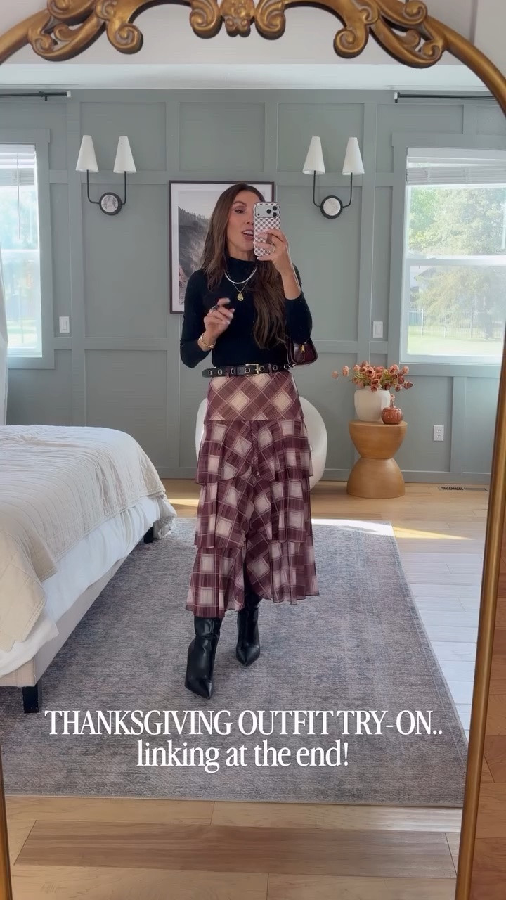 This skirt will Get you through this ENTIRE holiday season! 

#fall #falldress #thanksgiving