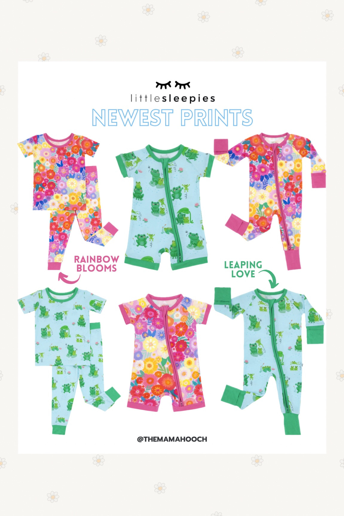 Little Sleepies weekly drop of prints! I LOVE the rainbow blooms. So beautiful for spring and summer! I love how bright they are. Use code SHARELS for $$ off

Toddler finds, bamboo pajamas, little Sleepies, toddler gifts, baby gifts, baby registry, sprint style, summer style, bright colors 

#LTKkids #LTKbaby #LTKfamily