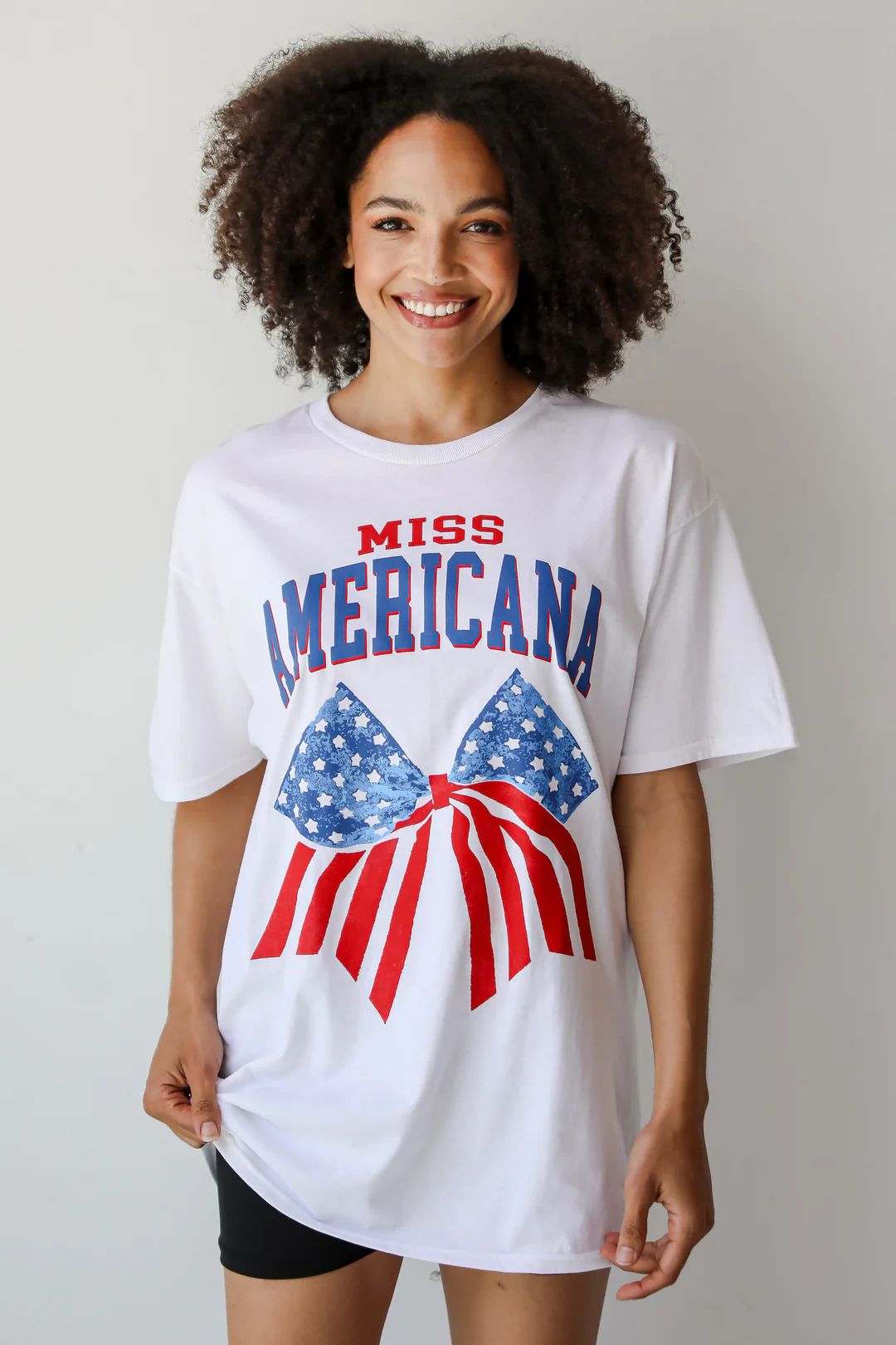 White Miss Americana Graphic Tee | Dress Up