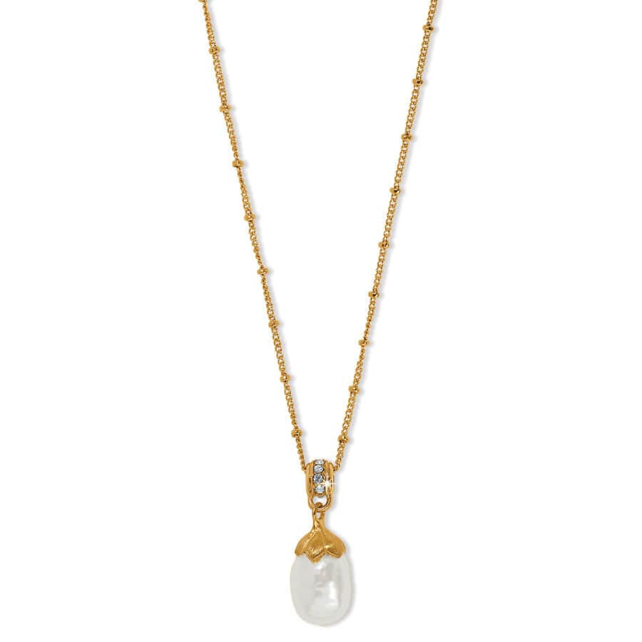 Everbloom Pearl Drop Necklace | Brighton