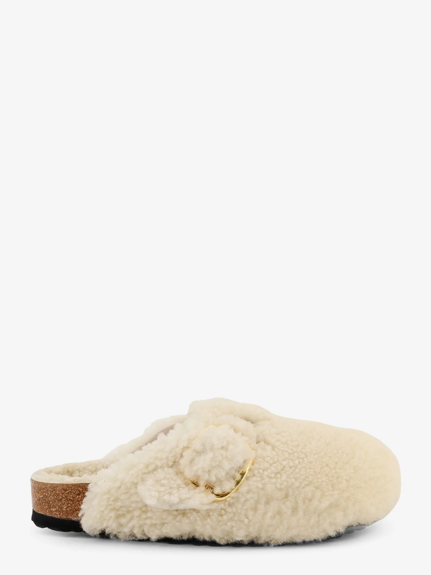 Boston Big Buckle Shearling mule - BIRKENSTOCK - gender_Woman | Nugnes 1920