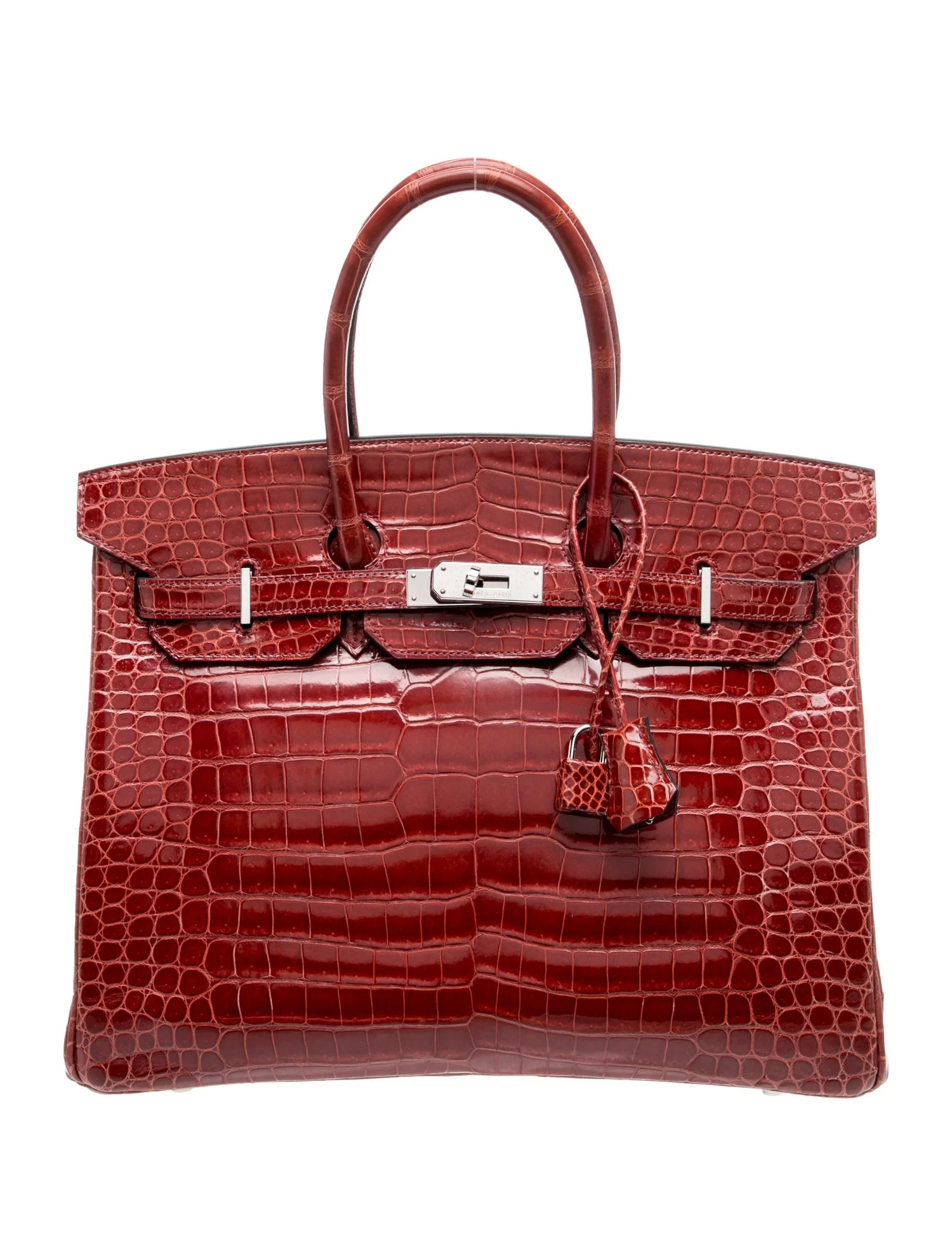 Hermès Shiny Porosus Crocodile Birkin 35 | The RealReal