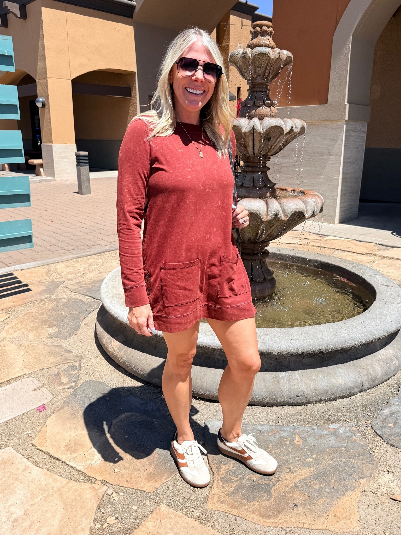 Fall tunic with comfy sneakers. I’m 5’3” and it’s long enough for me to wear as a dress. Sneakers run tts. I’m in the 8. 


@soft_surroundings #ad

#LTKmomlife #LTKootd #LTKOver40