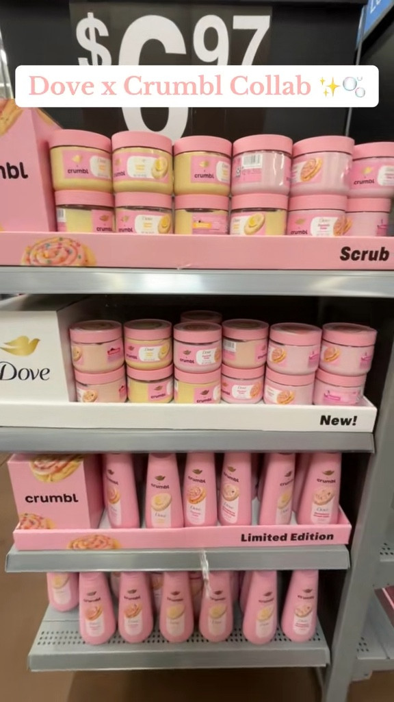 Who is looking for the DOVExCRUMBL collab 🥰

#LTKSeasonal #LTKBeauty #LTKWatchNow