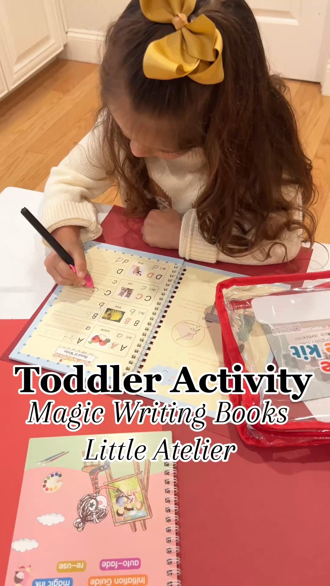 ✨ Comment “SHOP” and I’ll DM you the link for these magic handwriting books! ✨

We’ve been obsessed with @little.atelier — their Magic Grooved Writing Practice Books make learning letters so much fun! 💫

🪄 Reusable pages that magically erase themselves
✍️ Grooved lines to guide little hands for perfect letter tracing
👜 Comes with a carrying bag, stickers, pen + 5 refills
♻️ Mess-free & eco-friendly handwriting practice
💖 Keeps kids focused, confident, and engaged while learning

Perfect for ages 3–8, and ideal for early writing, preschool prep, and homeschool fun!

📚✨ Learning really can feel magical!

#LTKKids #LTKGiftGuide #LTKSaleAlert