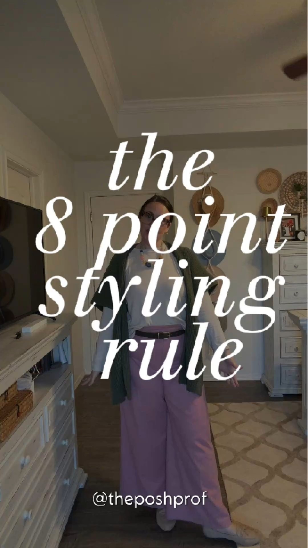 8 point styling rule !

#LTKWorkwear #LTKOver40 #LTKvlog