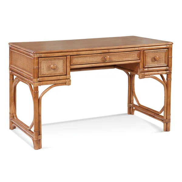 Summer Retreat Solid Wood Top Writing Desk | Wayfair North America