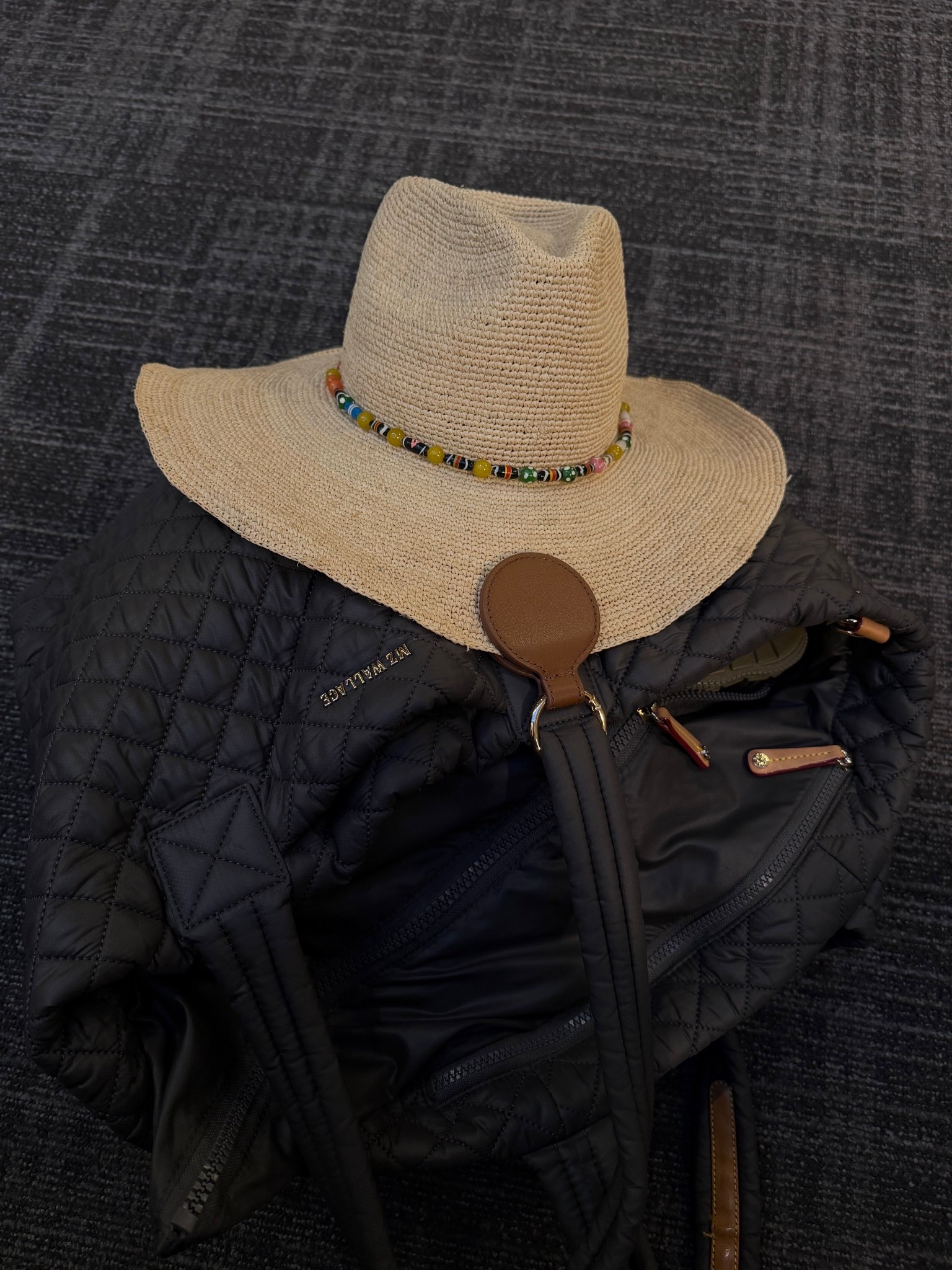 s/o to @devynwhitehead for this amazon find !! perfect hat clip to make your travel days much easier when bringing a wide brim hat






Niveaya Magnetic Hat Clip for Travel on Bag - Magnet Storage Hook, Vacation Traveling Essentials Accessory Brown











raffia hat, travel essential, travel hack, cabo, mexico, hawaii, summer travel 

#LTKSaleAlert #LTKTravel #LTKSeasonal