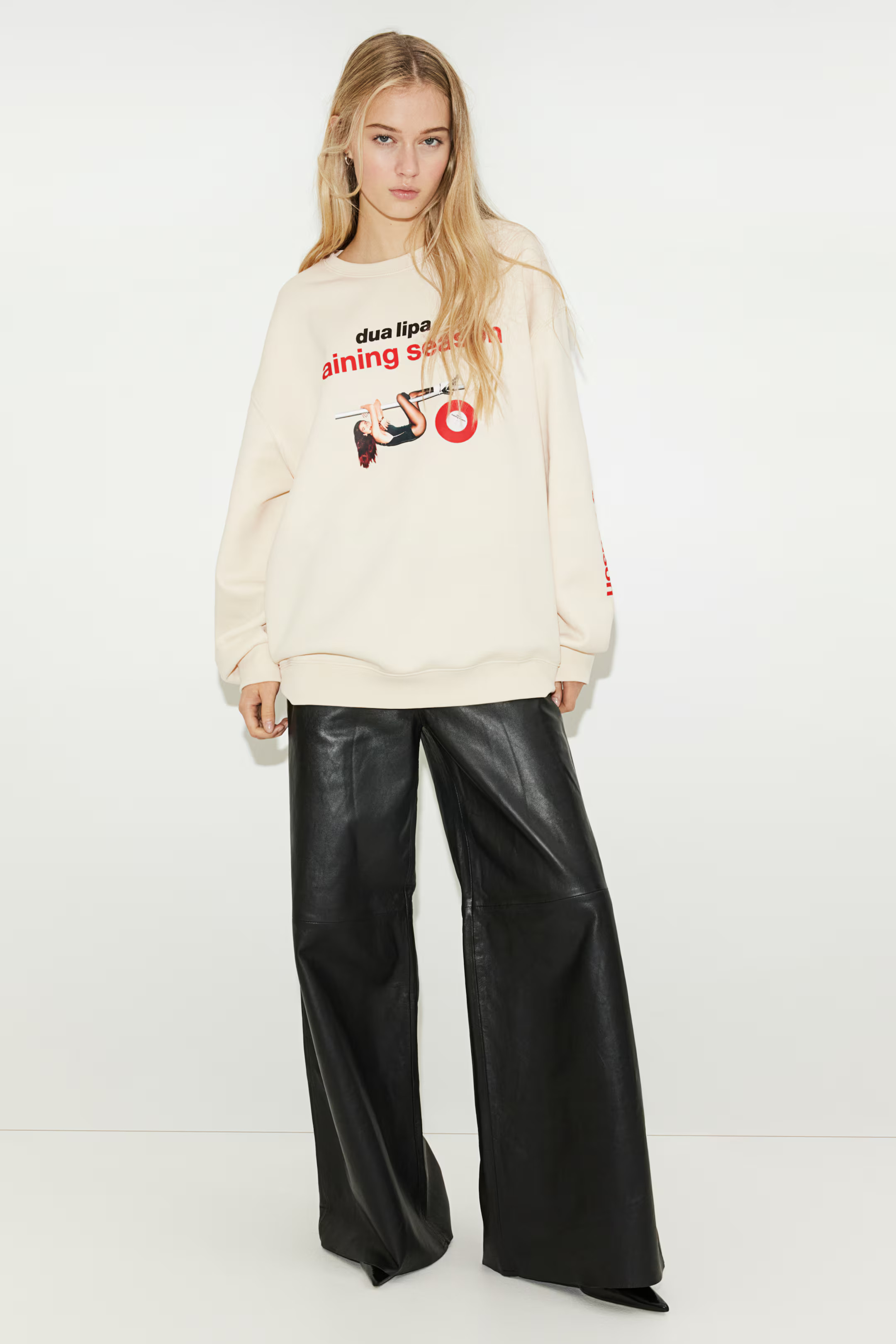 Oversized sweater met print | H&M (DE, AT, CH, NL, FI)