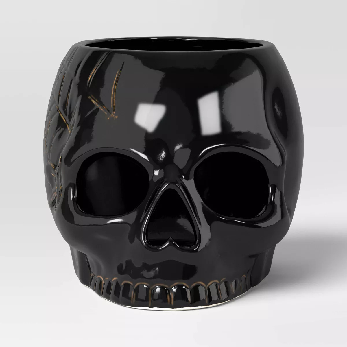 Halloween Skull Pillar Candle Holder - Threshold™ | Target