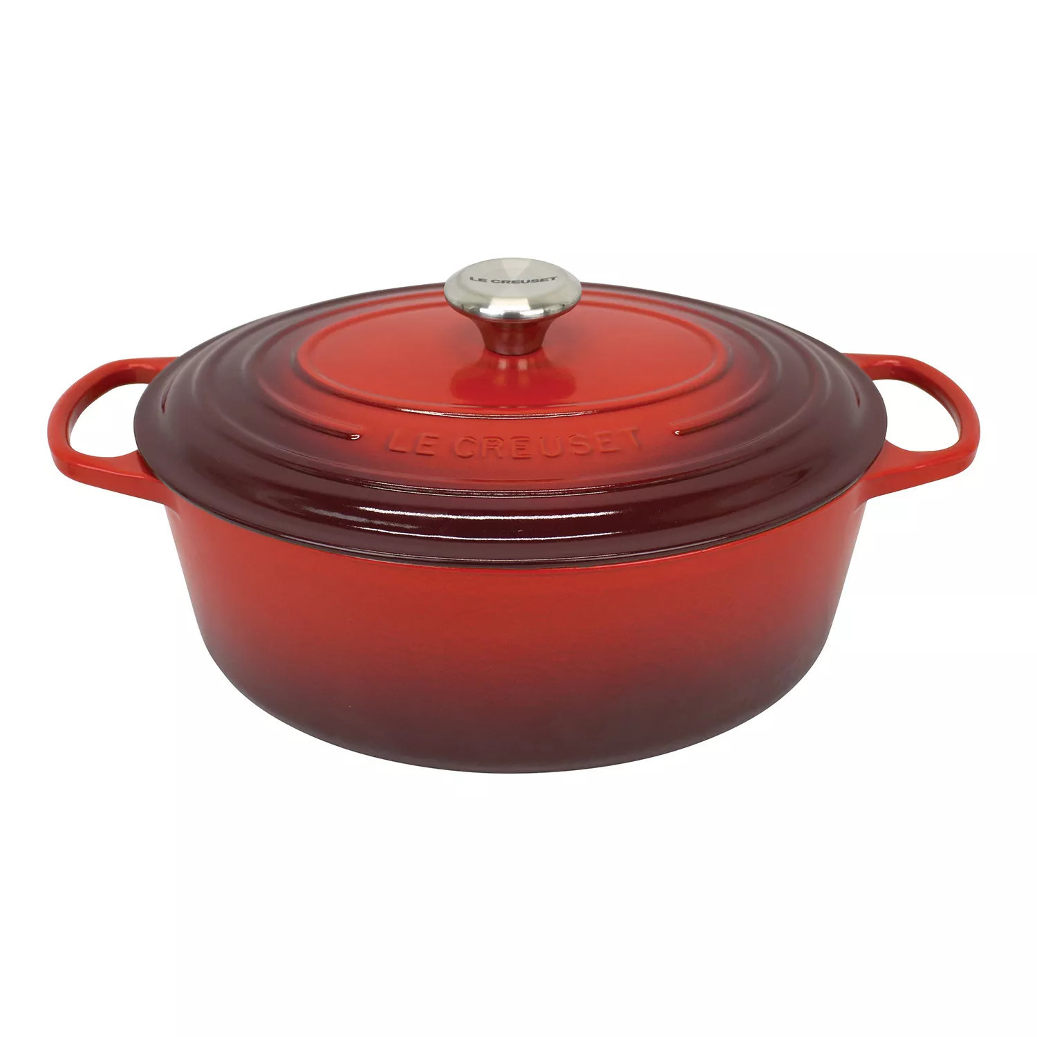 Le Creuset Signature Oval Dutch Oven 6.75 qt Cerise:- Cerise, 6.75qt | Sam's Club