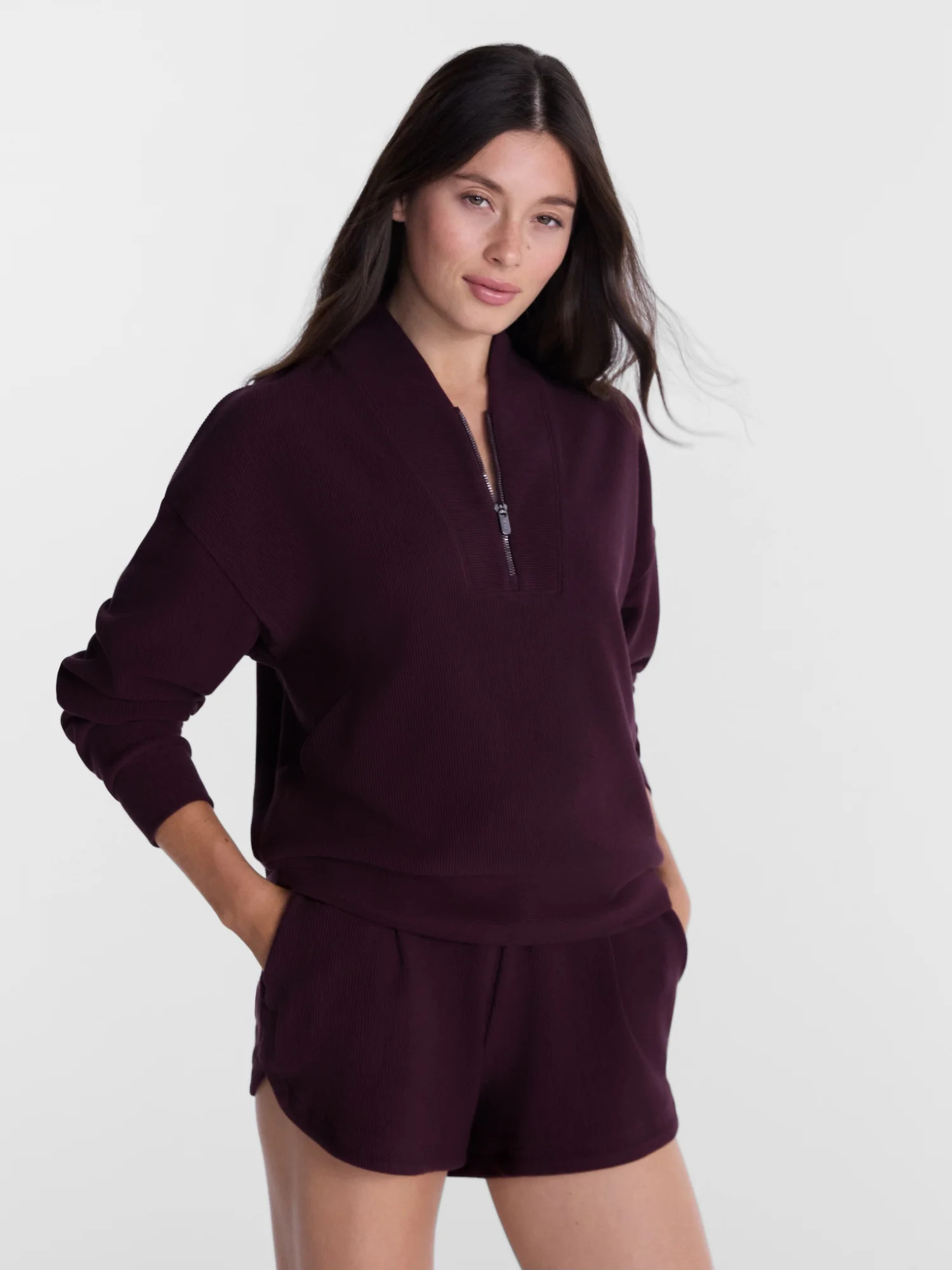 Avia Women's Ottoman Half Zip Pullover, Sizes XS-XXXL | Walmart (US)
