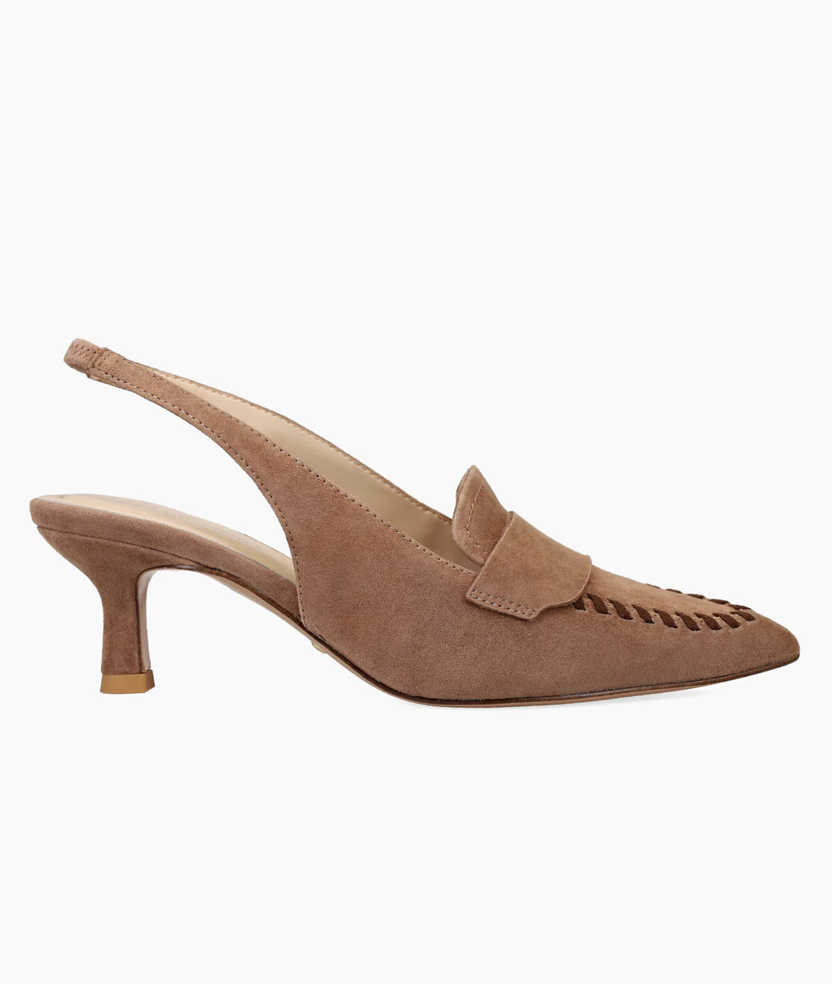 Keagen Low Heel - Taupe | Pelle Moda
