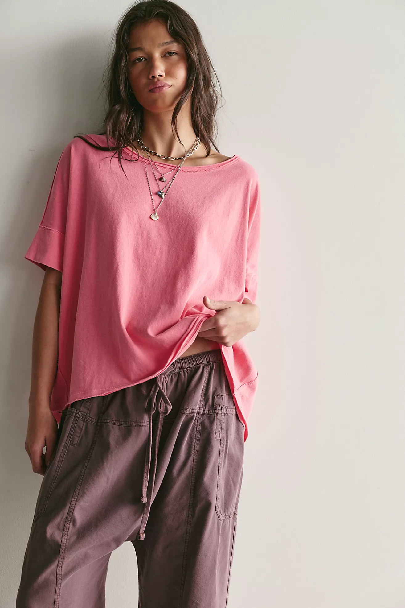 We The Free Rex Oversized Cotton Tee | Free People (Global - UK&FR Excluded)