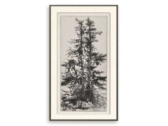 Read the full title
    Vintage moss tree print, Antique botanical wall art, Printable tree drawi... | Etsy (US)