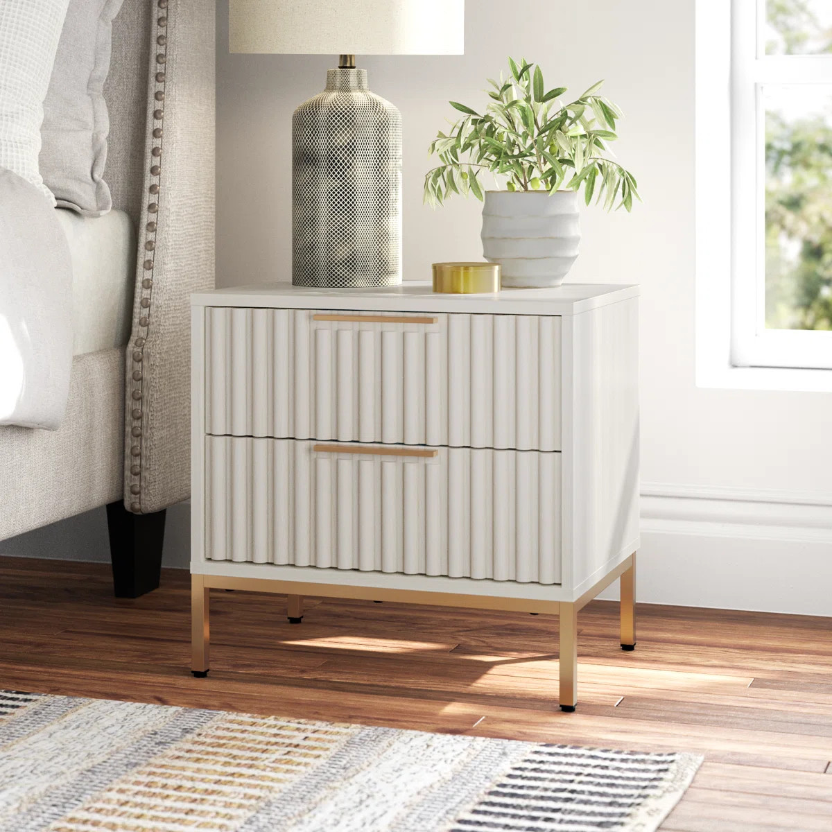 Burgess 22.1'' W Nightstand | Wayfair North America