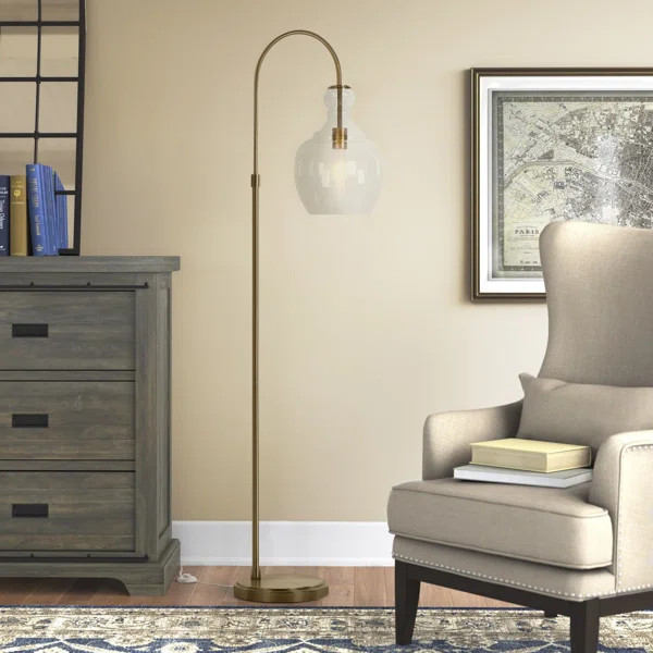 Alden 70" Arched Floor Lamp | Wayfair North America