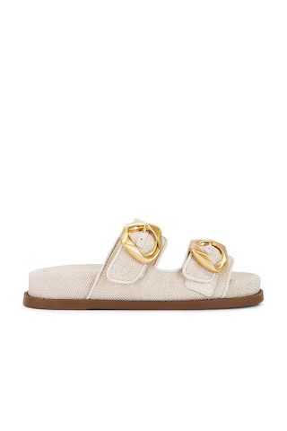 Schutz Olga Sporty Sandal in Beige from Revolve.com | Revolve Clothing (Global)