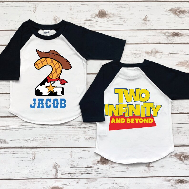 2 infinity and beyond, toy story shirt, buzz lightyear shirt, toy story birthday shirt, to infini... | Etsy (US)