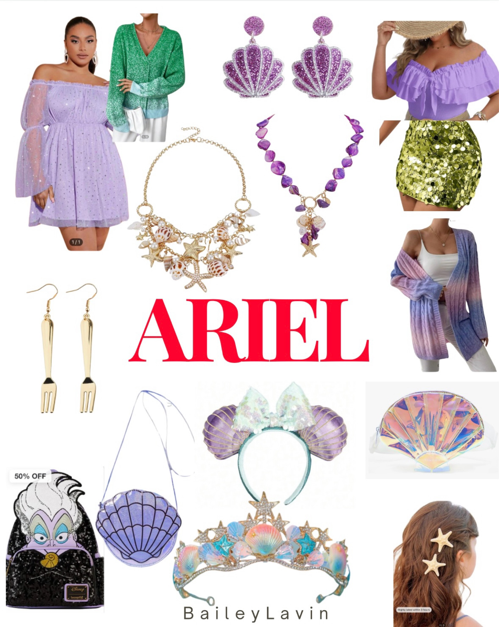 Ariel disneybound! #disney 