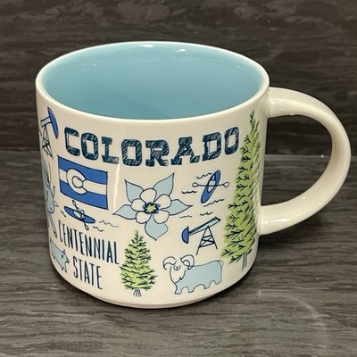 Starbucks Colorado Been There Series Coffee Mug Cup 14 oz | eBay US