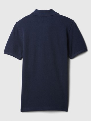 Kids Uniform Pique Polo Shirt | Gap Factory