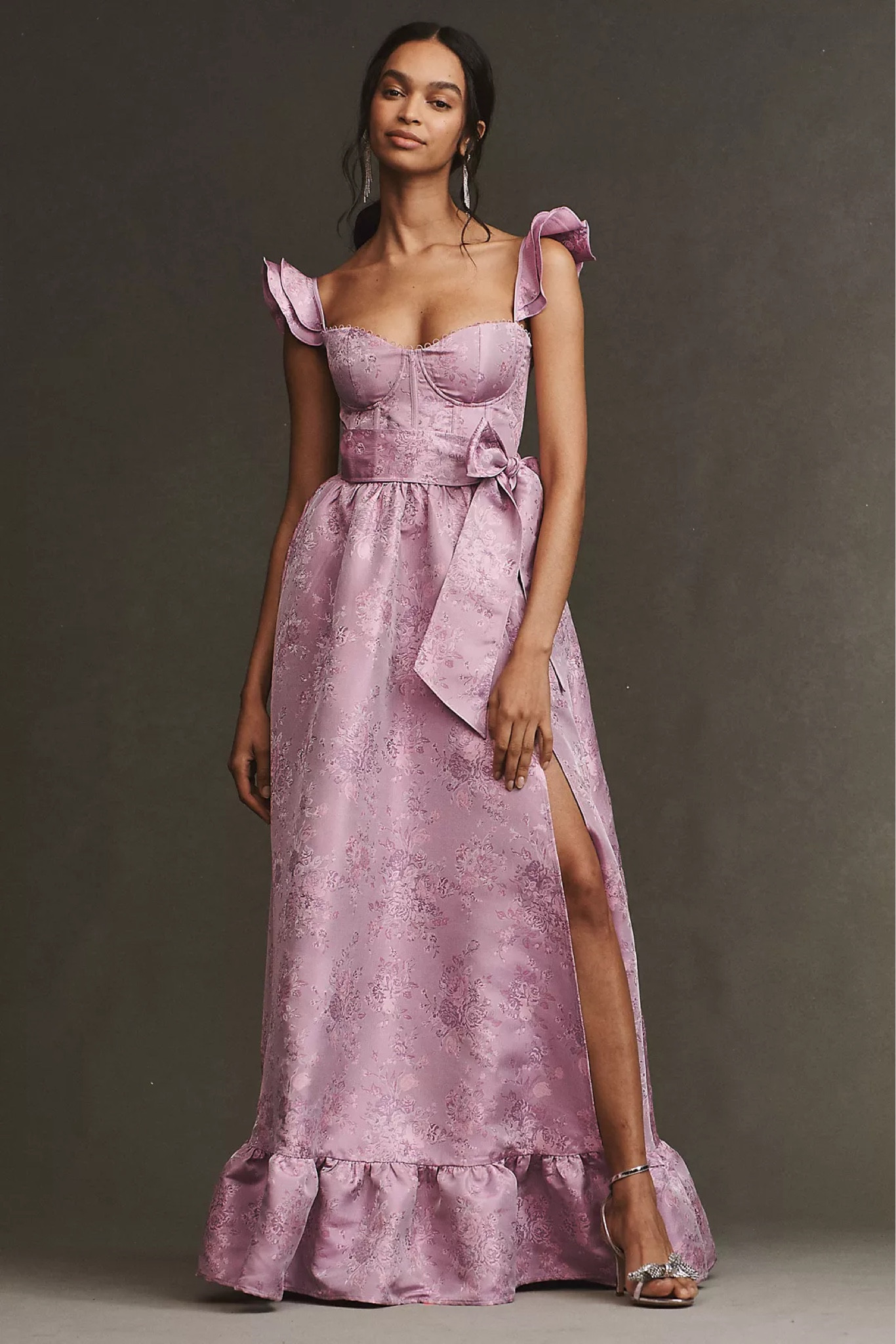 Pink evening gown, black tie dress, wedding guest dress, pink bridesmaid dress, holiday dress 

#LTKwedding #LTKstyletip #LTKHoliday