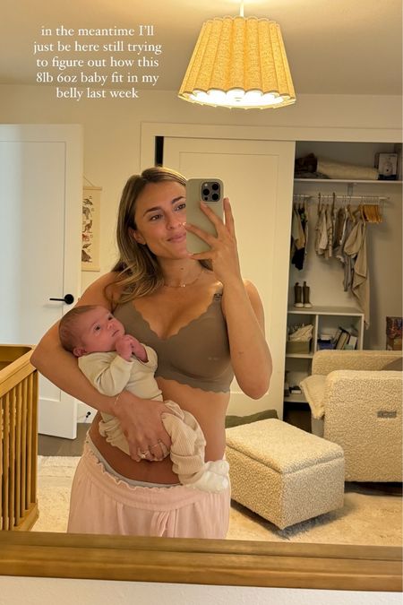 Best nursing bra I’ve found. Linked a few more things from the nursery + postpartumm

#LTKBaby