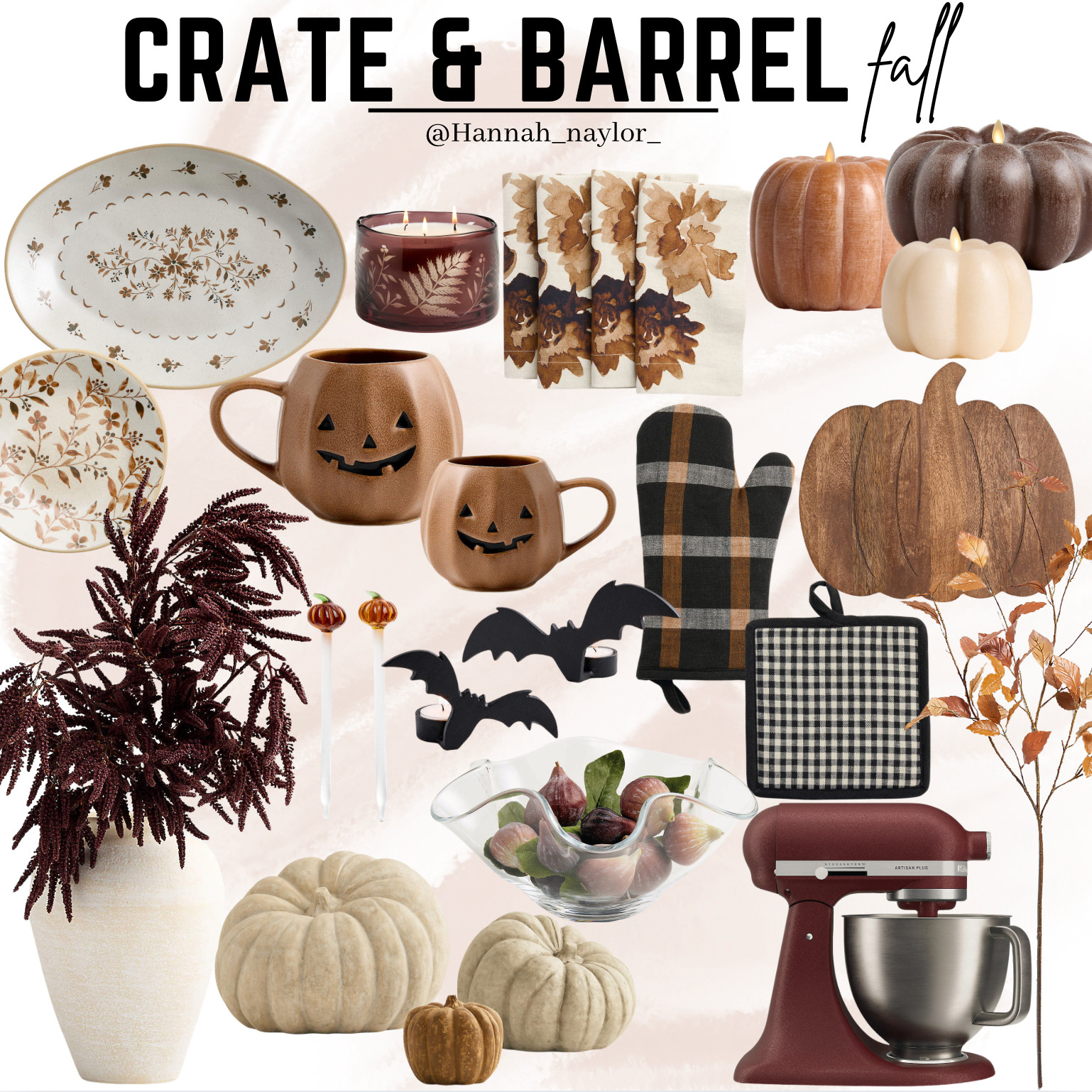 Crate & Barrel just released some of their fall & Halloween items! 

 #fall #falldecor #halloween #home #LTKSeasonal #LTKU #LTKHome