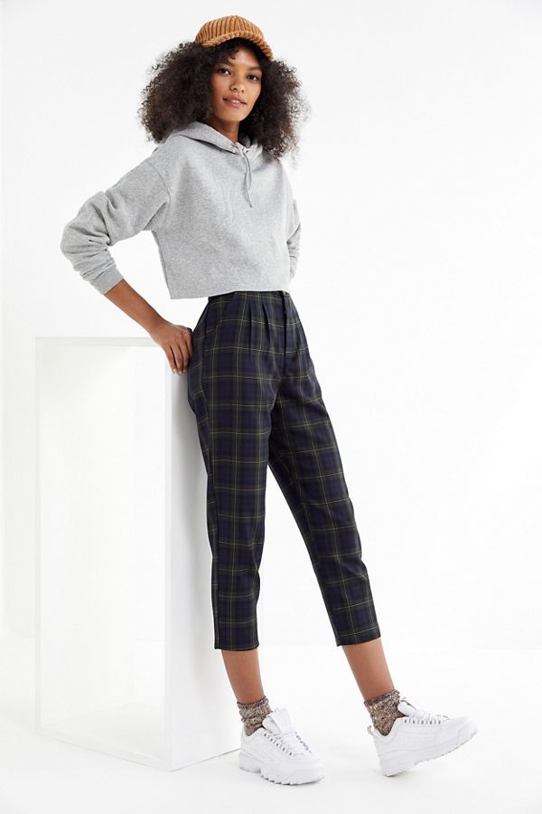 Urban Renewal Remnants Plaid Trouser Pant | Urban Outfitters (US and RoW)