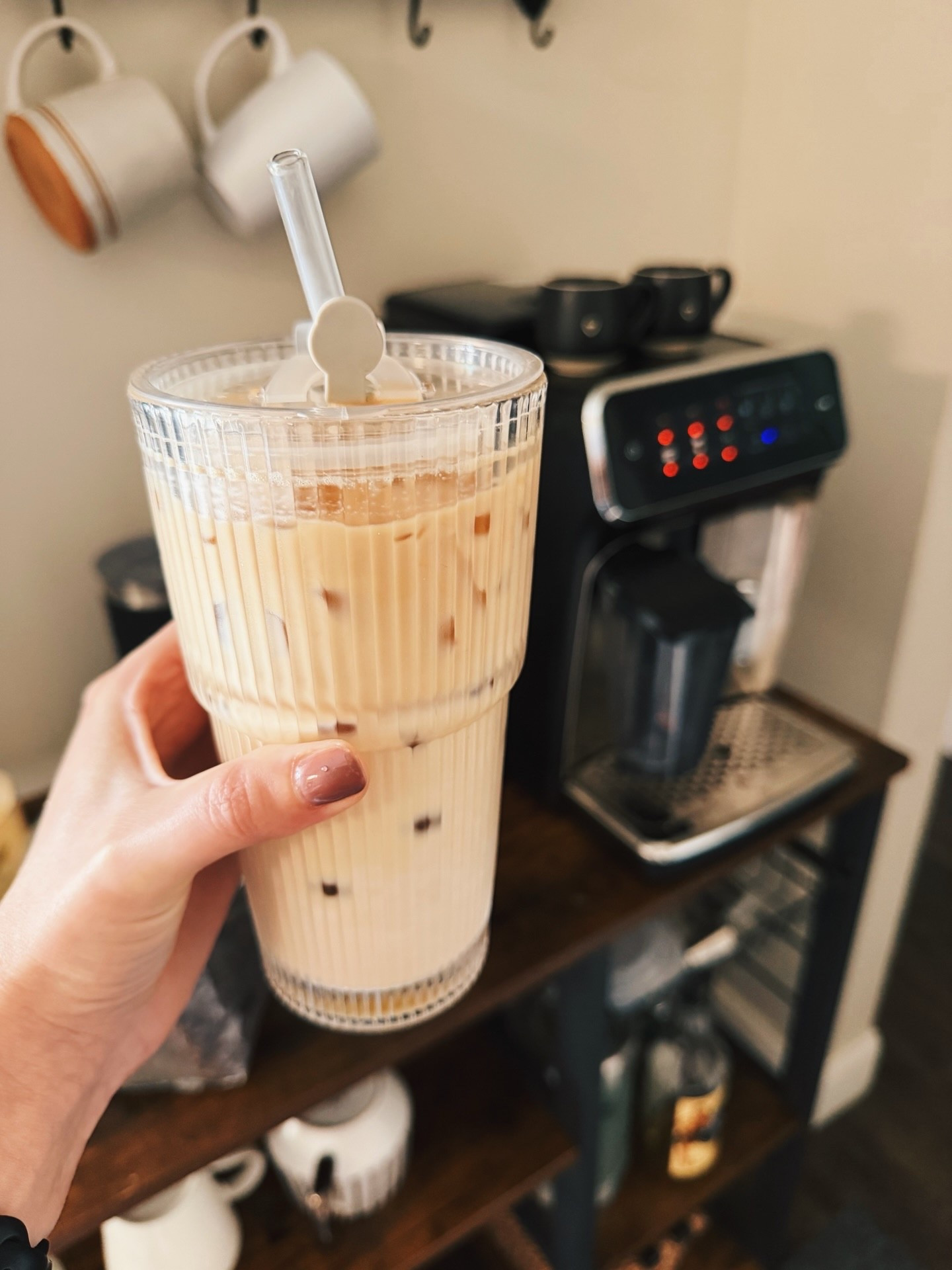 The amount of money we save with this coffee/espresso machine ☕️💵🤯 when your coffee can taste just as good as the shops and drive thru’s, it’s a real saver 🙌🏼 our machine is on sale right now, just 💬 COFFEE & I’ll send you a DM where you can shop!