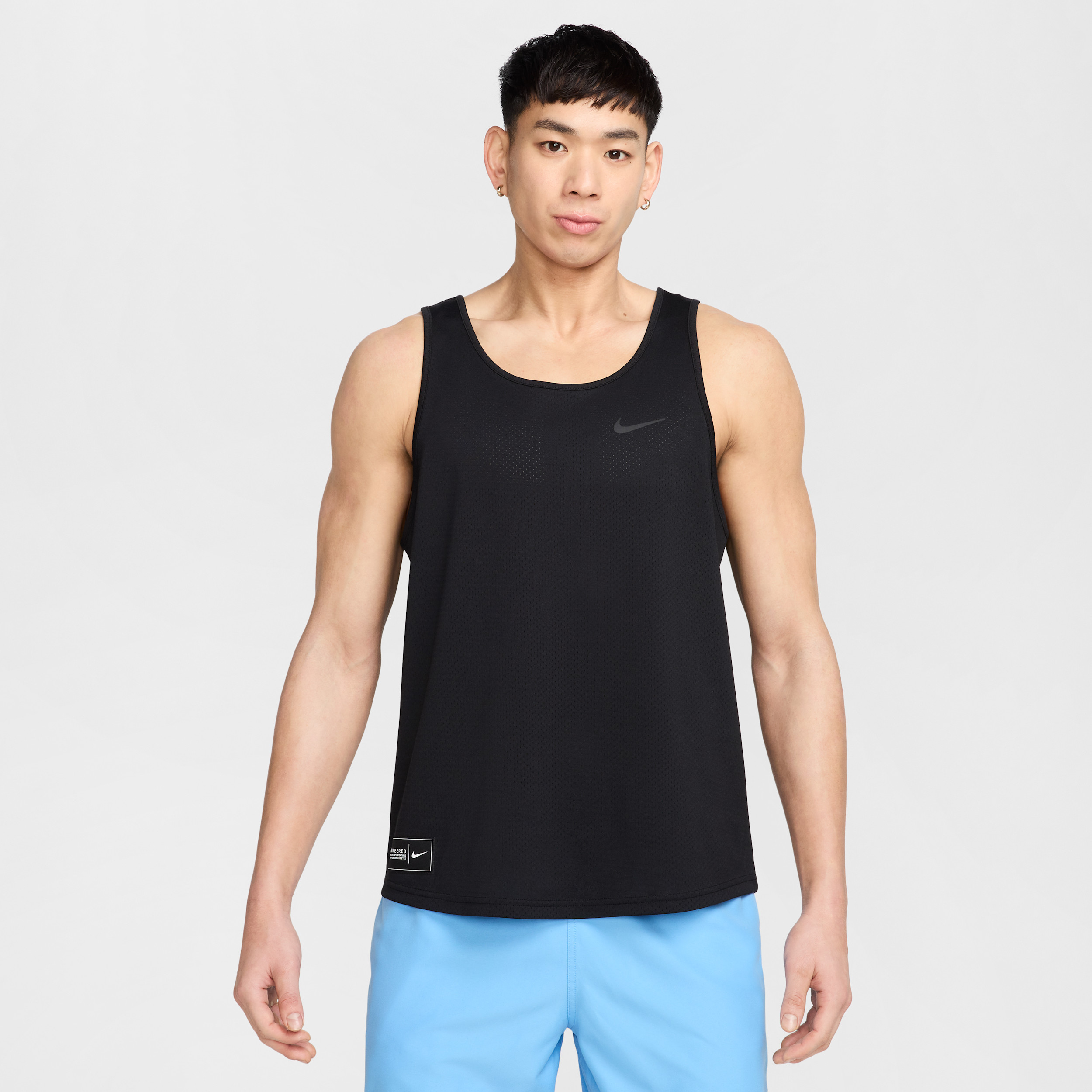 Nike Men's Swim Tank Top Top in Black | NESSF515-001 | Nike (US)