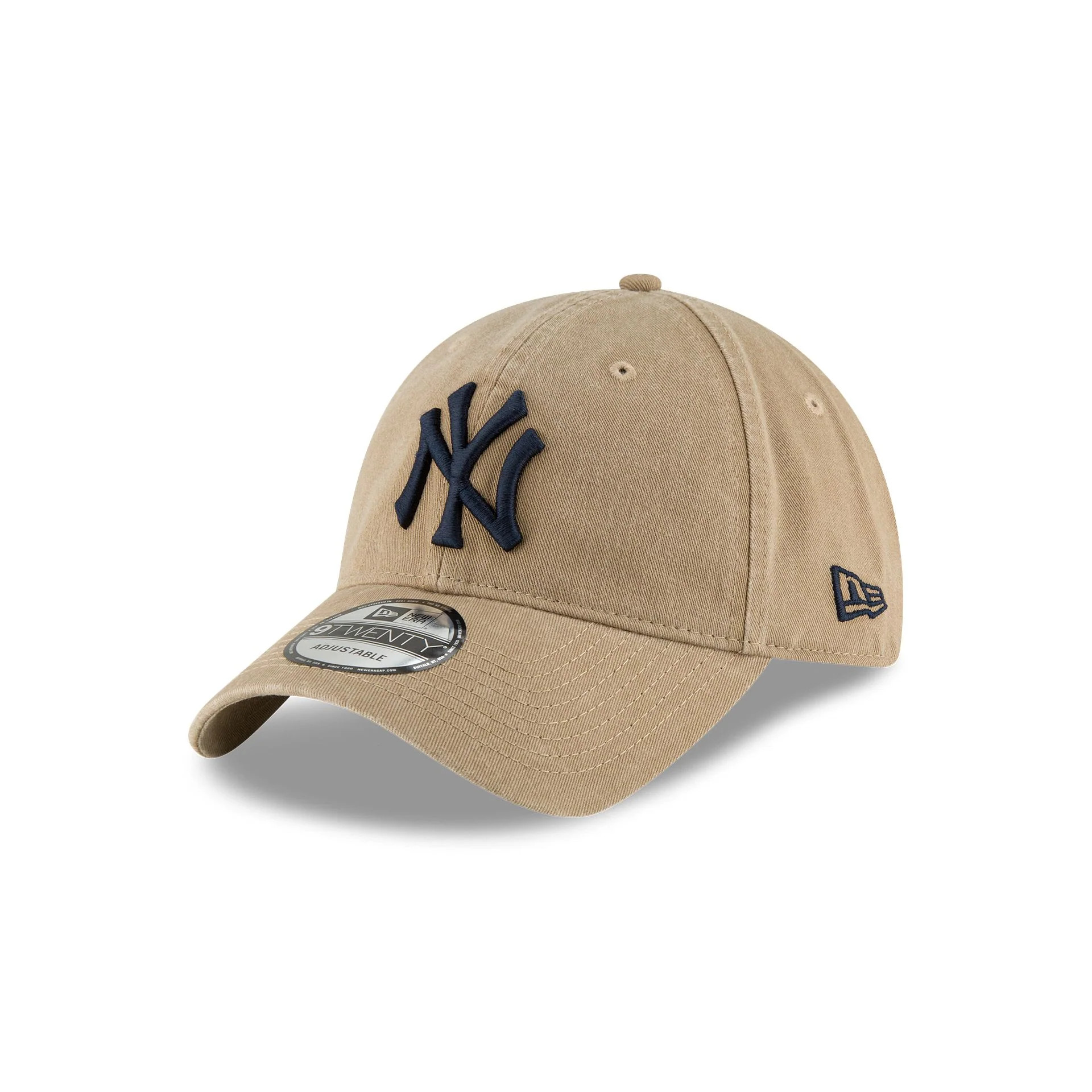 New York Yankees Core Classic Khaki 9TWENTY Adjustable Hat | New Era (US)