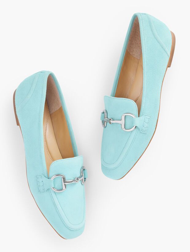 Stella Bit Loafers - Suede | Talbots