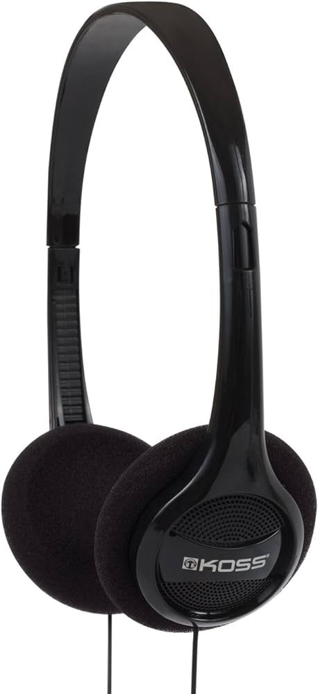 Koss KPH7 Lightweight Portable Headphone, Black | Amazon (US)